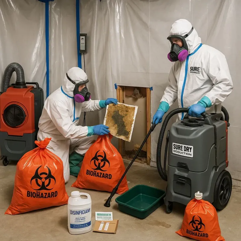 Contaminated Water Handling Protocols process in Wheeler, TX