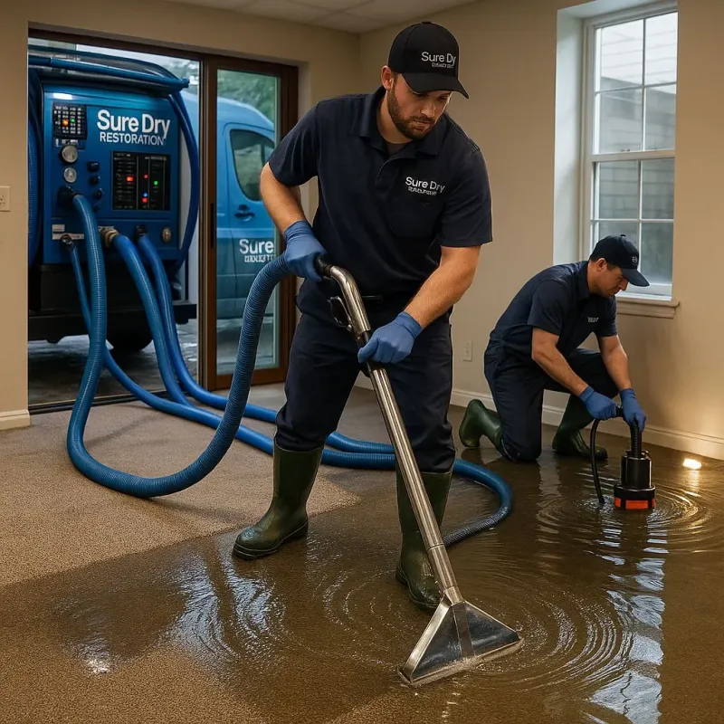 Water Extraction and Removal process in Wheeler, TX